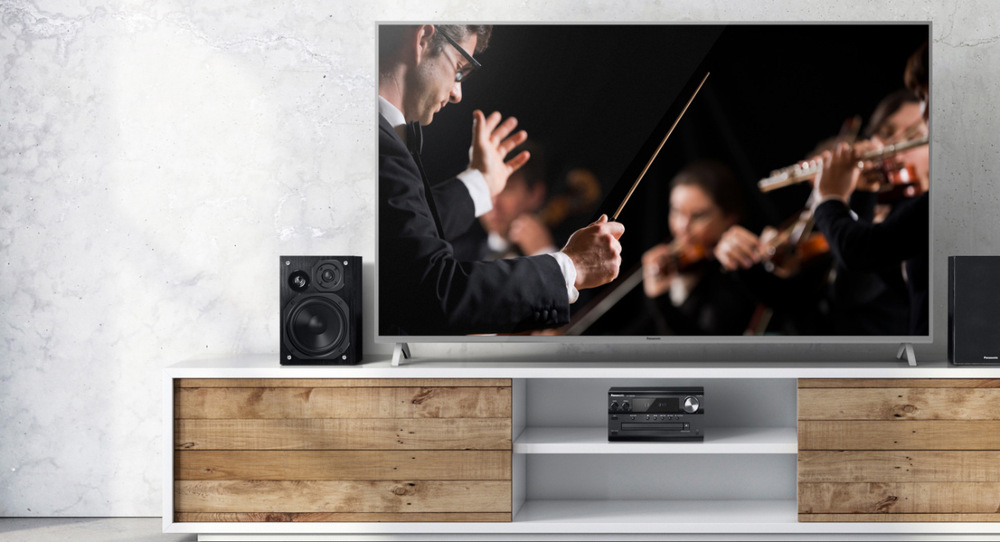Mikro HiFi systém Panasonic SC-PMX90EG-K čierny