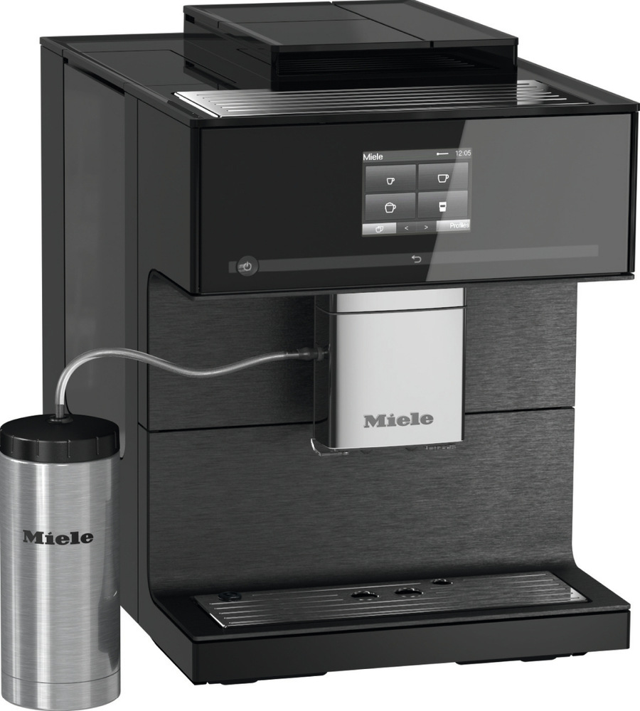 Automatický kávovar Miele CM 7750 obsidián čierny