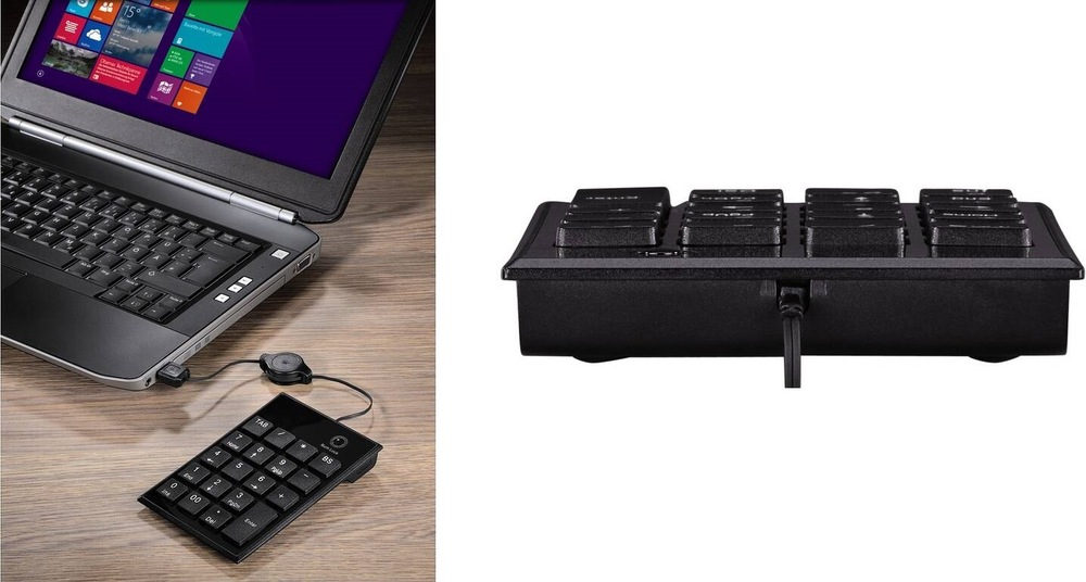 Klávesnica Hama SK140 Slimline, numerická čierna Hama SK140 Slimline