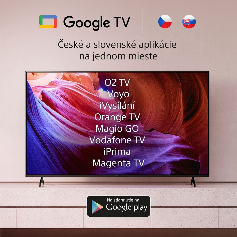 Televízor Sony XR-85X90L Google TV televízia Sony