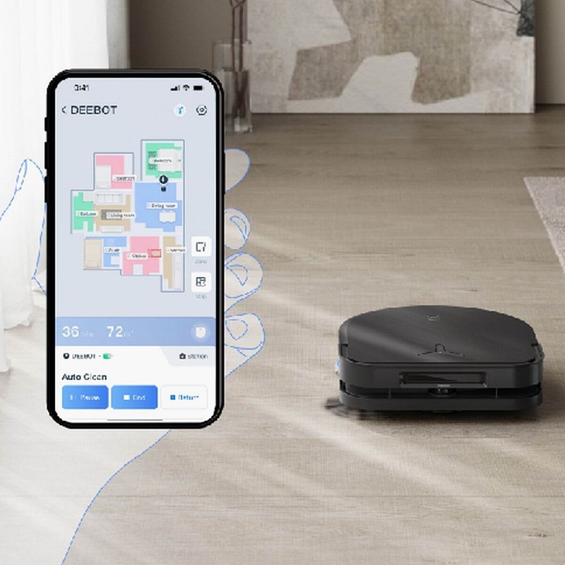 Robotický vysávač Ecovacs DEEBOT X5 OMNI BLACK čierny Robotický vysávač Ecovacs DEEBOT X5 OMNI BLACK čierny