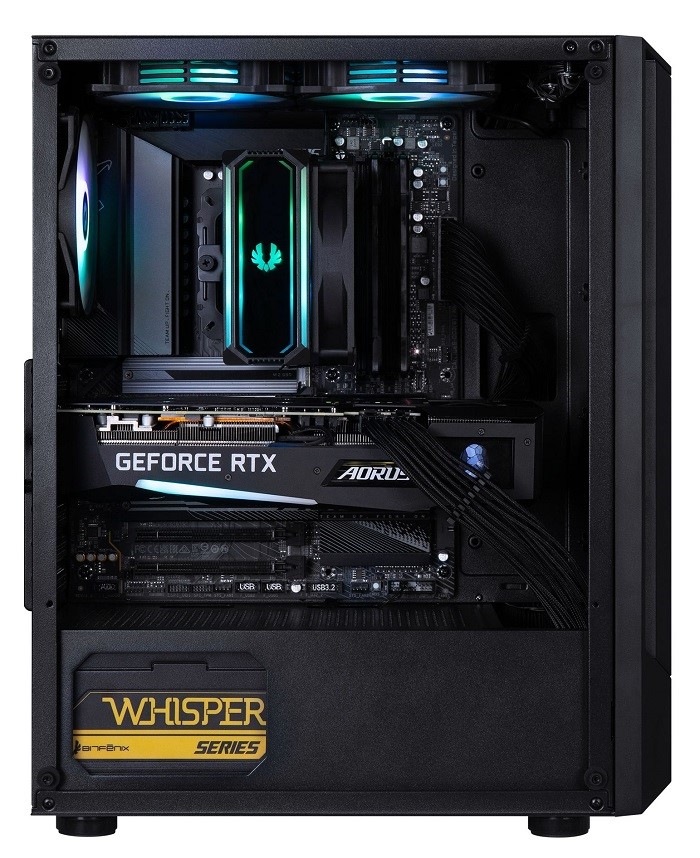 Case BitFenix ​​C50 Negro z bočnej strany
