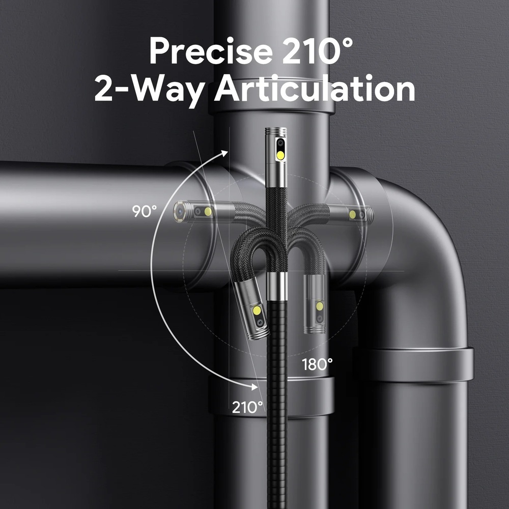 Inšpekčná kamera DEPSTECH DS660SL-1,5 DEPSTECH DS660SL-1,5 má pohyblivú hlavu
