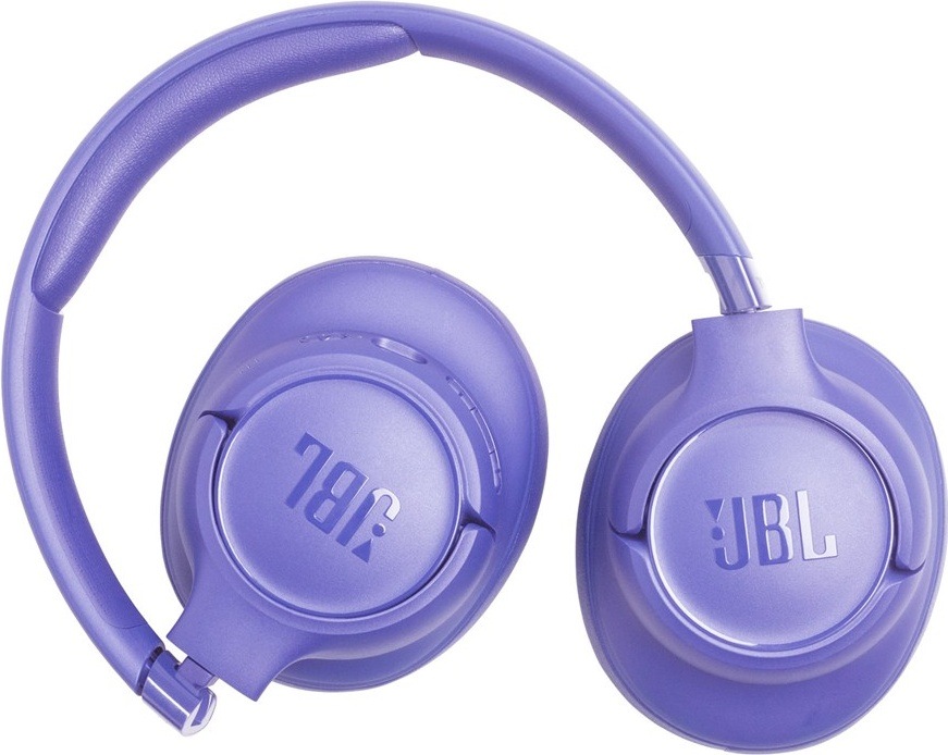 Slúchadlá JBL Tune 730BT fialová Fialové bezdrôtové slúchadlá JBL Tune 730BT s mäkkými náušníkmi a polstrovaným hlavovým mostom