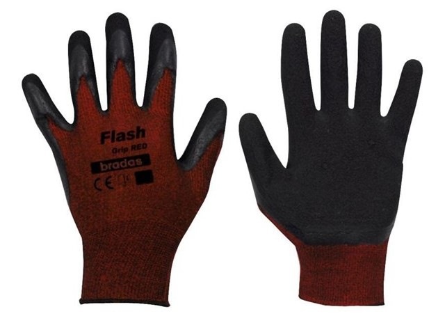 Rukavice Bradas FLASH GRIP latex 8 Rukavice Bradas FLASH GRIP latex 8