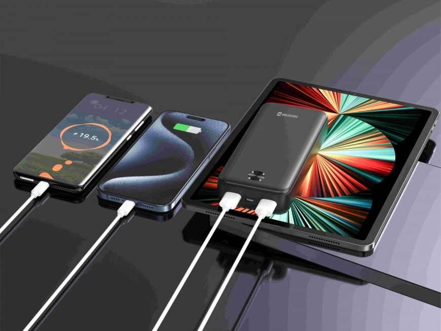 Powerbank Swissten Worx Pro 20000 mAh čierny Powerbank Swissten Worx Pro 20000 mAh - čierna