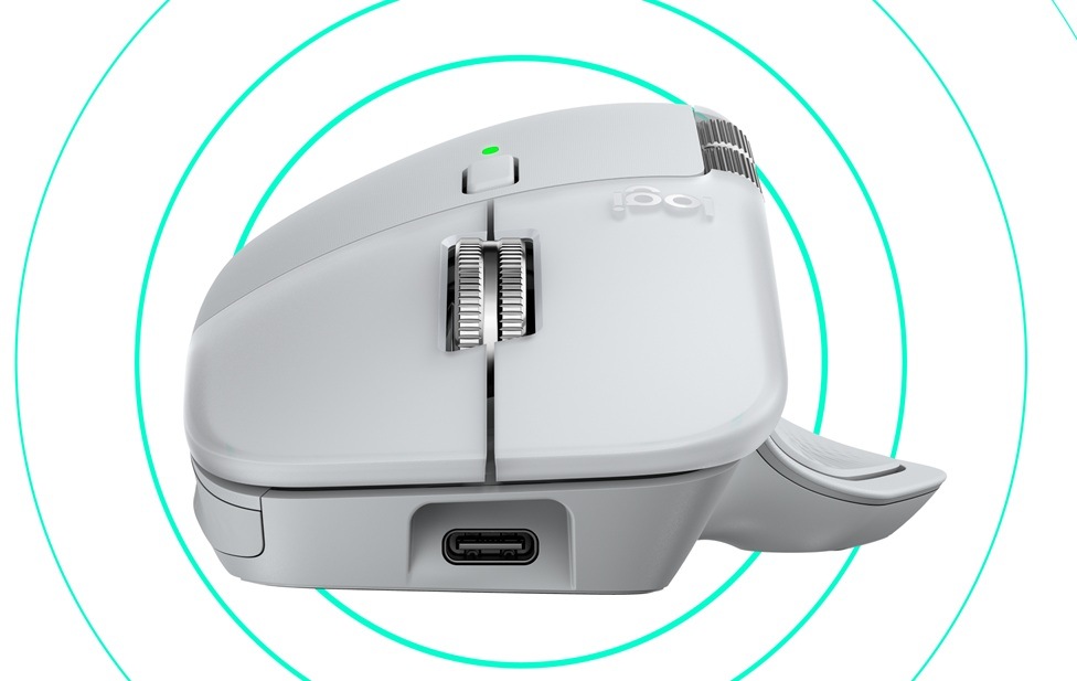 Myš Logitech MX Master 4 for Mac biela