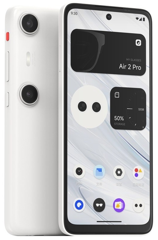 Chytrý ovládač pre AR okuliare XREAL Beam Pro, biela farba
