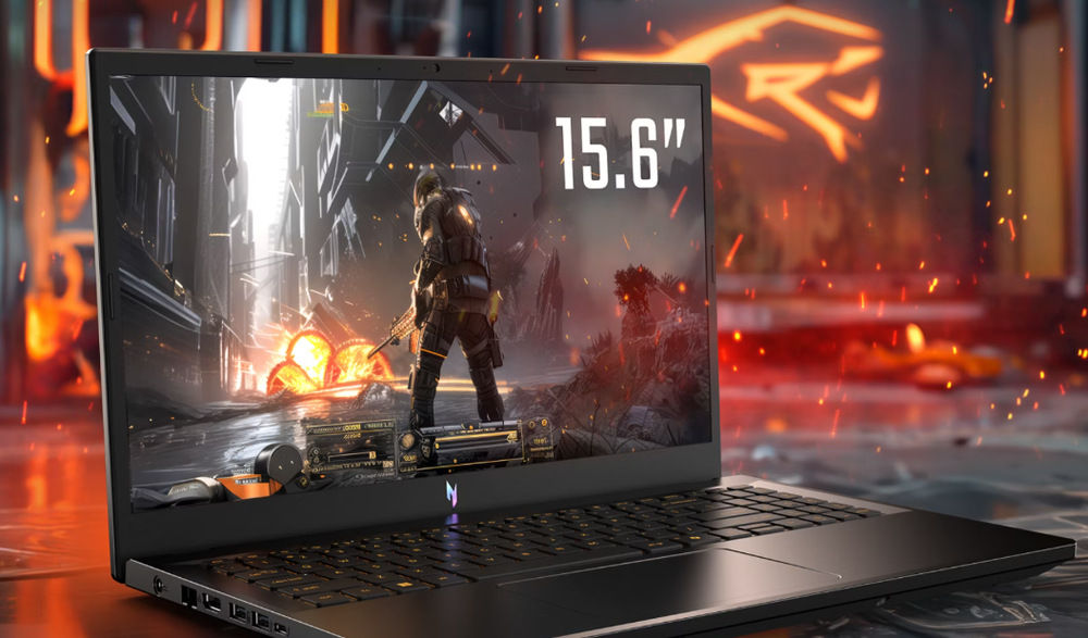 Notebook Acer Nitro V 15 (ANV15-52-96NF) čierny Acer Nitro V 15 zaujme aj špičkovým 15,6" Full HD displejom so 180 Hz