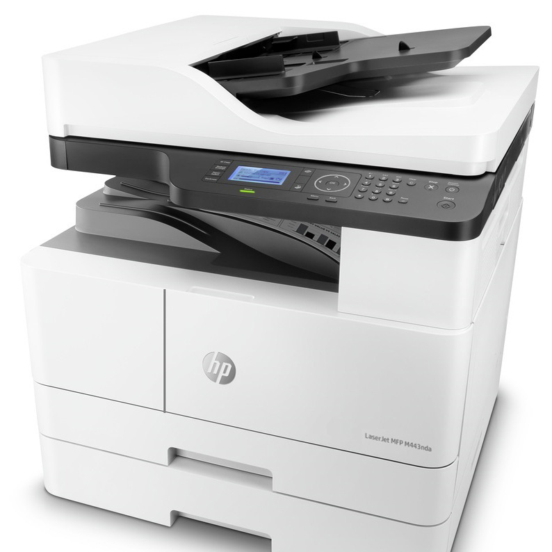 Tlačiareň multifunkčná HP LaserJet MFP M443nda biele Tlačiareň multifunkčná HP LaserJet MFP M443nda biele