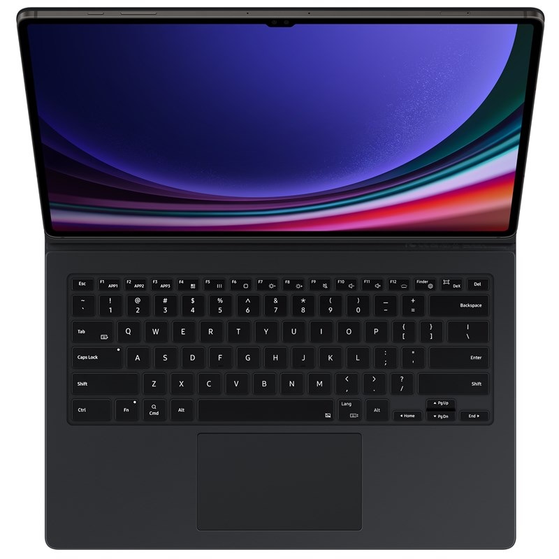 Samsung Galaxy Tab S9 Ultra Book Cover Keyboard, čierna