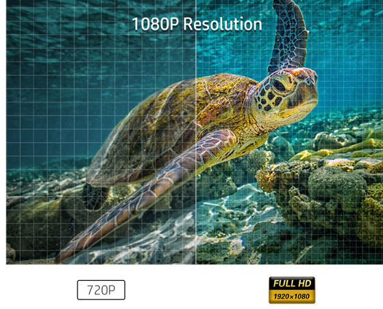 Projektor HP CC500 + skládané plátno 84" a Google 4K AndroidTV sivý/biely Projektor HP CC500 + skládané plátno 84" a Google 4K AndroidTV sivý/biely