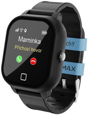 Inteligentné hodinky LAMAX WatchY3 - detské čierne