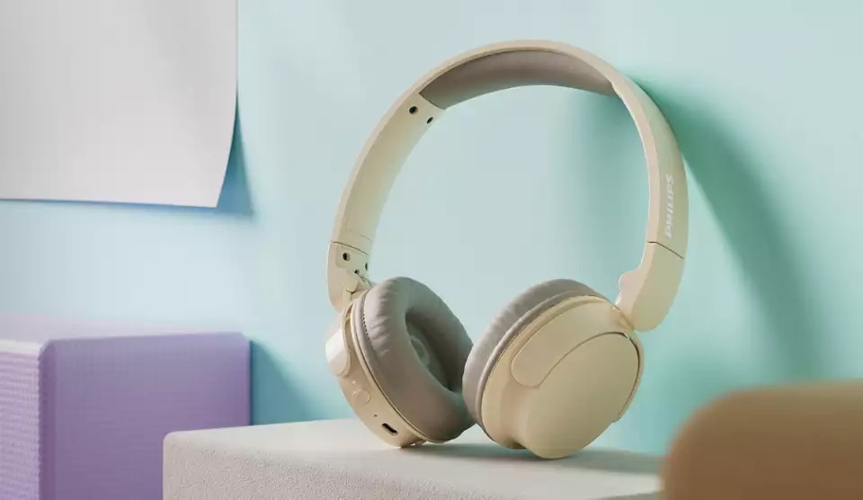 Slúchadlá Philips TAH3209WT biela