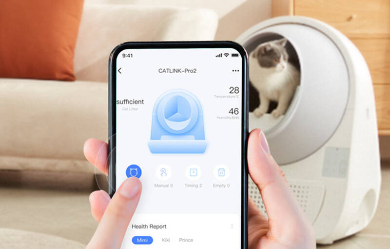 Inteligentná toaleta Catlink Pro-X Luxury Version biely