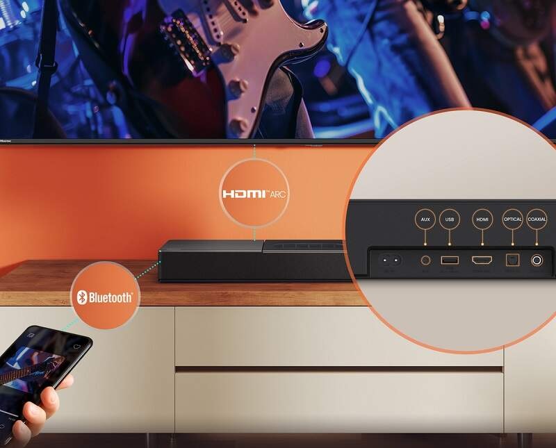 Soundbar Hisense HS2000 čierny Soundbar Hisense HS2000 čierny