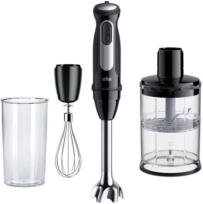 Ponorný mixér Braun MultiQuick 5 Pro MQ55.254M čierny/nerez