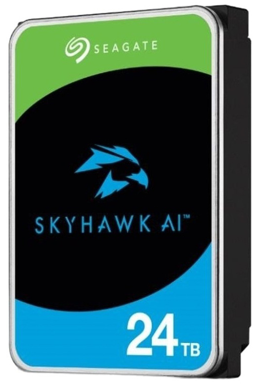 Interný pevný disk SkyHawk AI s podporou umelej inteligencie, čierna farba