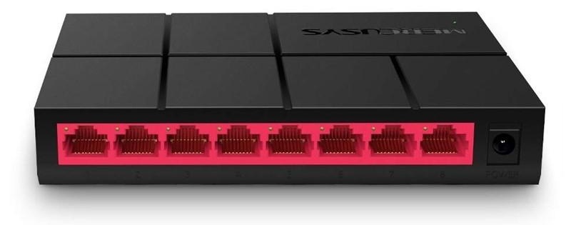 Switch Mercusys MS108G čierny