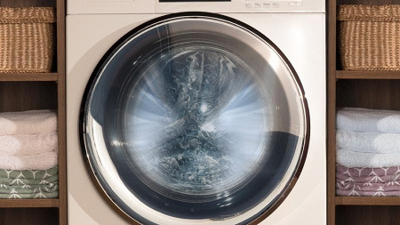 Práčka so sušičkou Haier HWD80-B14979-S biela DualSpray