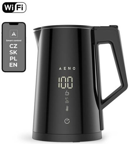 Rýchlovarná kanvica AENO EK7 Smart čierna