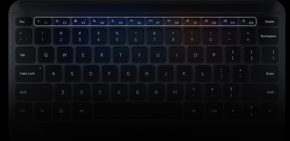 Puzdro s klávesnicou na tablet Xiaomi Pad 6S Pro čierne Puzdro s klávesnicou na tablet Xiaomi Pad 6S Pro čierne