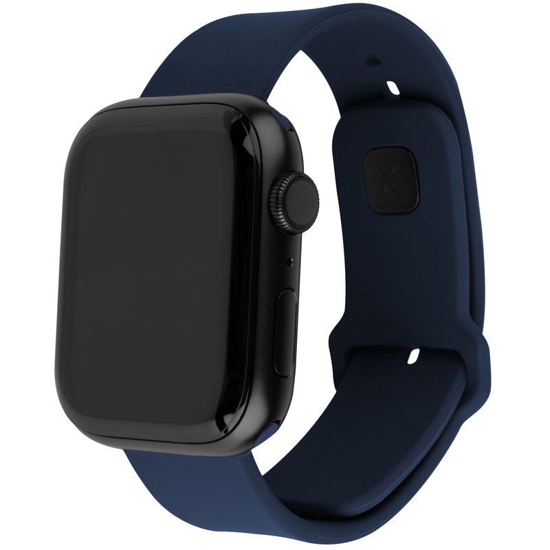 Remienok FIXED Silicone Sporty Strap na Apple Watch 38/40/41mm modrý