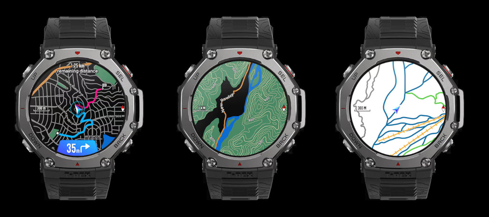 Inteligentné hodinky Amazfit T-Rex 3 sivé Inteligentné hodinky Amazfit T-Rex 3 sivé