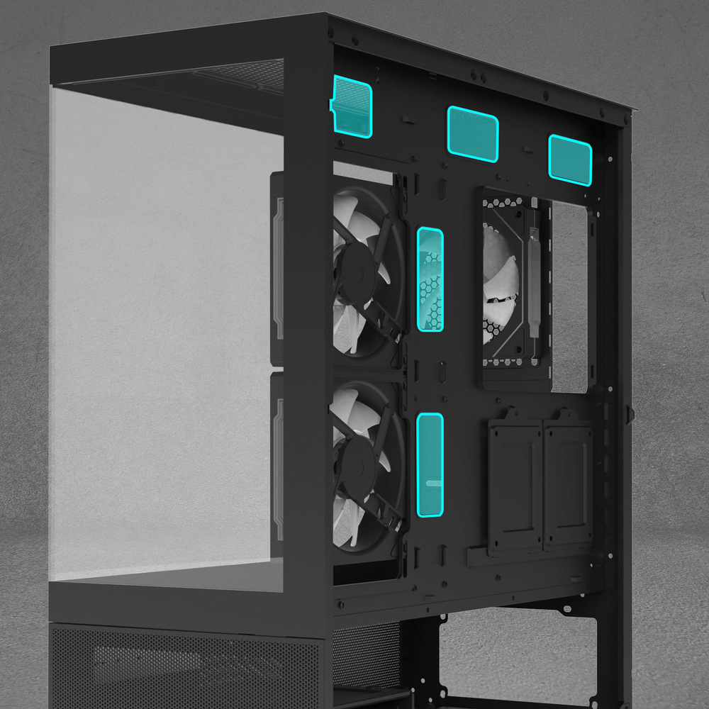 Case Zalman Chronix čierna