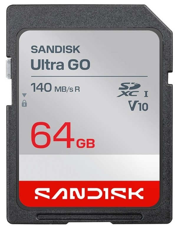 Pamäťová karta SANDISK SDXC Ultra GO 64GB UHS-I U1 (140R) Pamäťová karta SANDISK Ultra GO SDXC 64GB