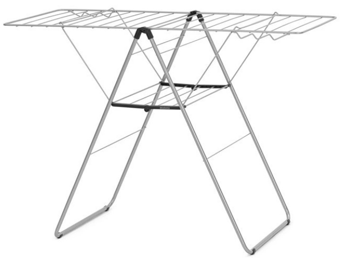 Sušiak na bielizeň Brabantia HangOn, 20 m, Metallic Grey strieborný