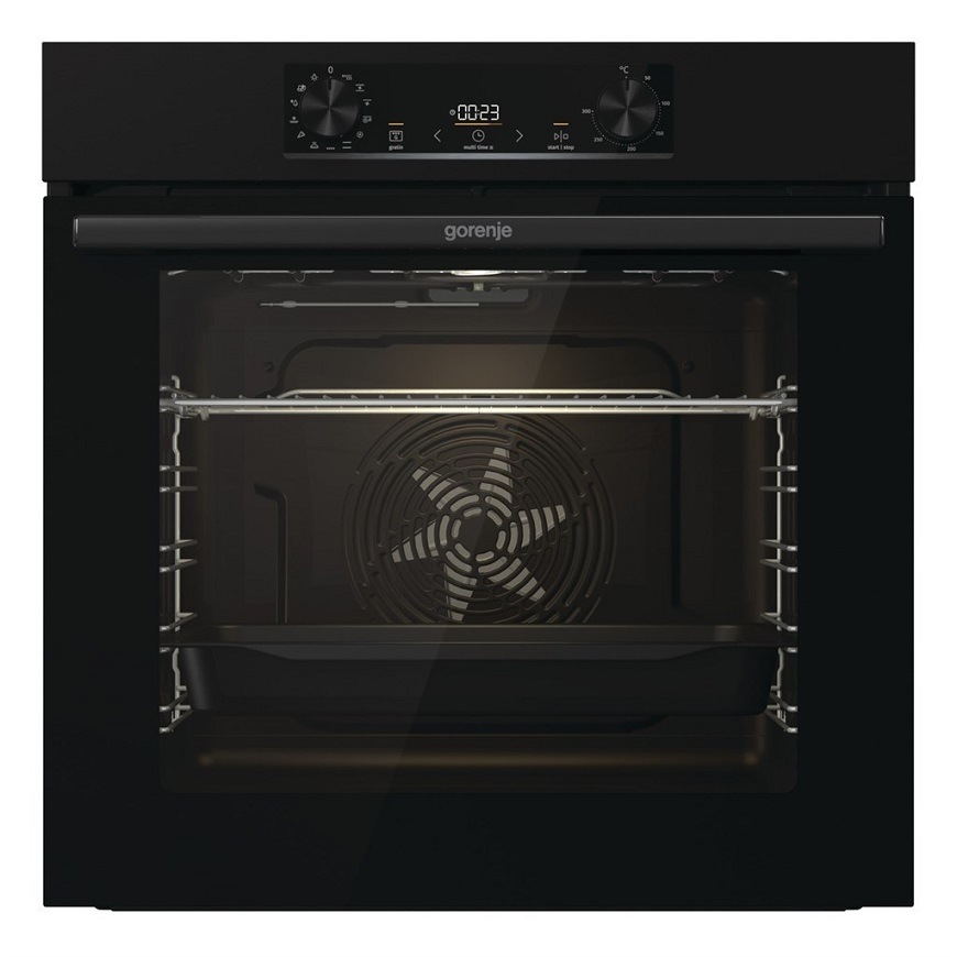Set výrobkov Gorenje BOP6737E02BK + GI601FMC čierna Vstavaná multifunkčná rúra Gorenje BOP6737E02BK