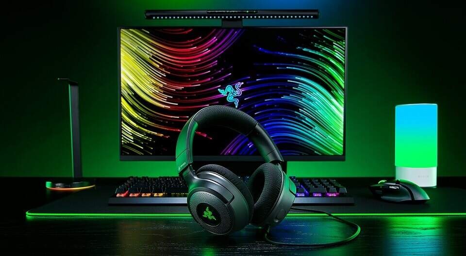 Headset Razer Kraken V4 X čierny Headset Razer Kraken V4 X čierny