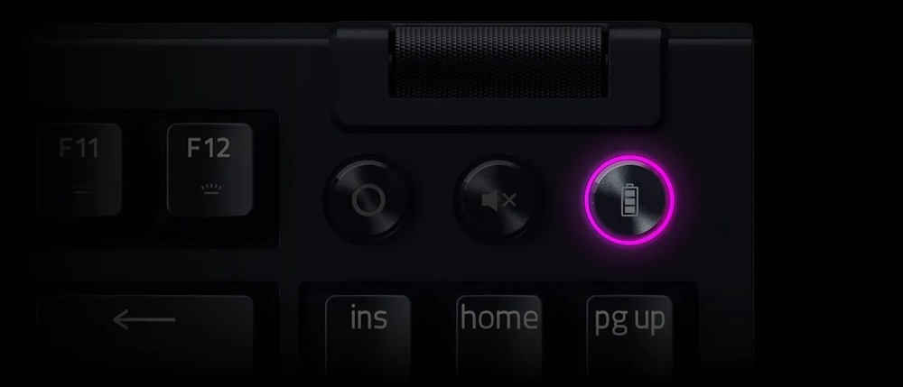 Klávesnica Razer BlackWidow V4 Tenkeyless HyperSpeed - US Layout čierna