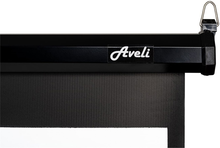 Plátno Aveli nástěnné 265x149 cm 120" čierne Plátno Aveli nástenné 265x149 cm 120" 120", 16:9, roleta - biele