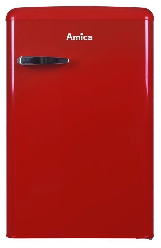 Chladnička Amica Retro VT 862 AR červená