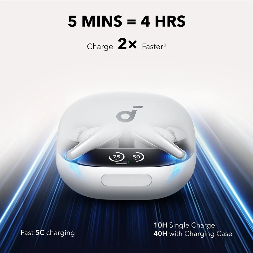 Anker Soundcore Liberty 4 Pro White, biela