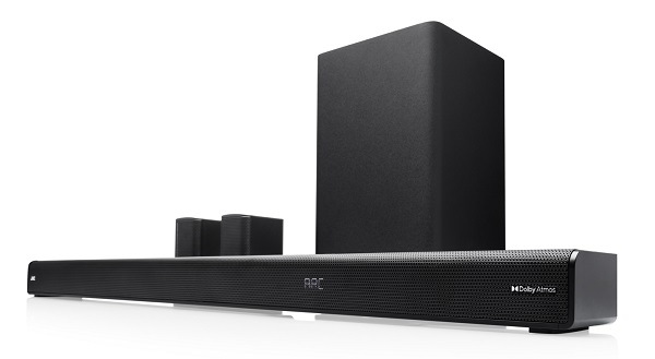 Soundbar JVC TH-E874B čierny Soundbar JVCTHE874B, konektivita