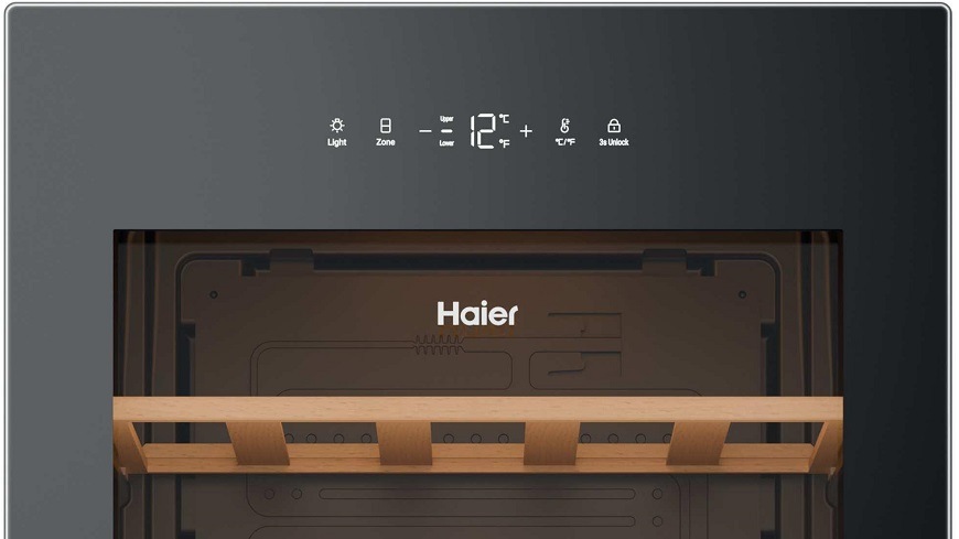 Vínotéka Haier HWS56GDG čierna