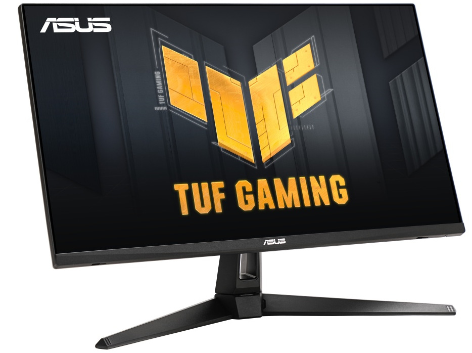 Detail herného monitora Asus TUF Gaming VG27AQM1A v prednom pohľade