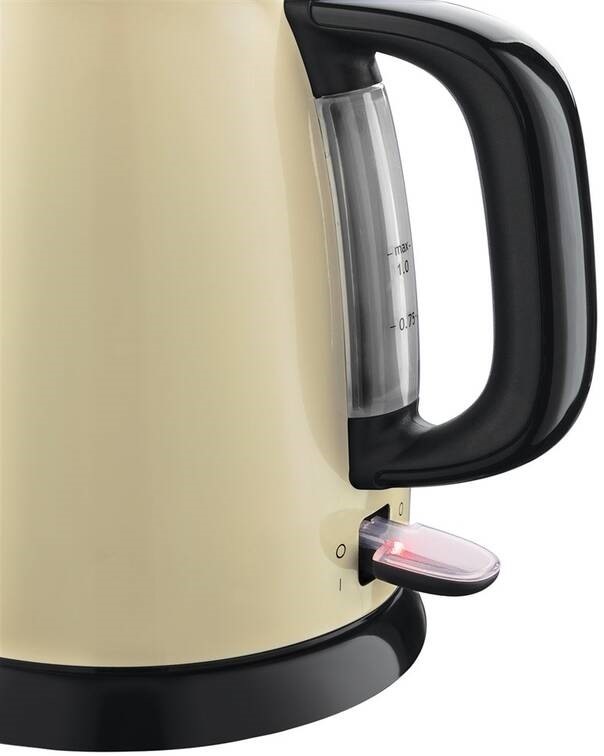 Rýchlovarná kanvica RUSSELL HOBBS 24994-70 Mini Cream krémová Rýchlovarná kanvica RUSSELL HOBBS 24994-70 Mini Cream krémová