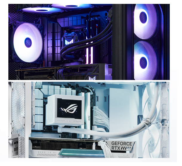 Case Asus A23 PLUS TG ARGB čierna Case Asus A23 PLUS TG ARGB čierna