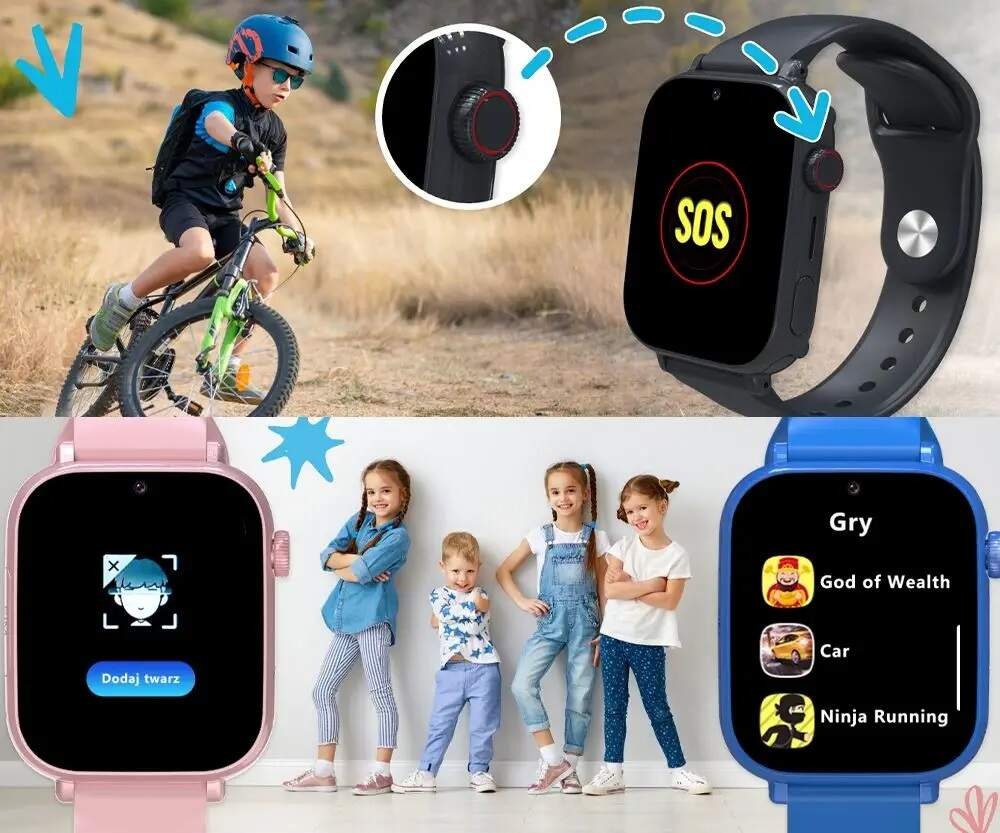 Inteligentné hodinky Forever Kids Look Me! 3 KW-520 LTE ružové Inteligentné hodinky Forever Kids Look Me! 3 KW-520 LTE ružové