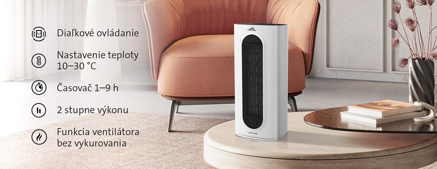 Teplovzdušný ventilátor ETA Fogos MAX 3623 90000, funkcia