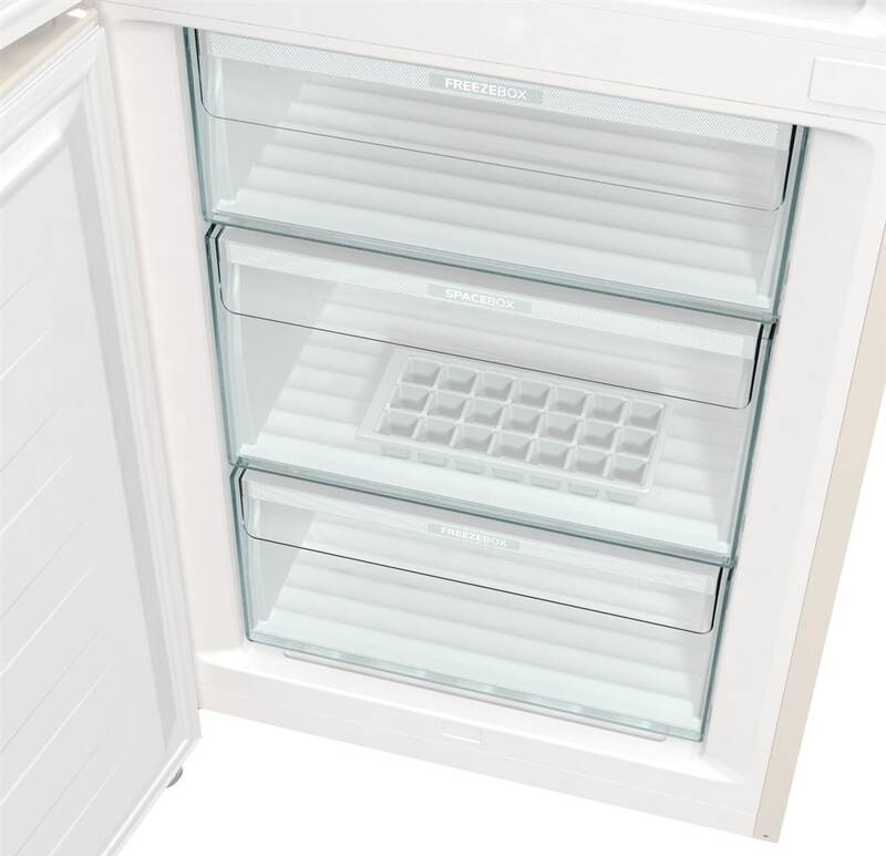 Chladnička s mrazničkou Gorenje Retro ONRK619DC-L krémová