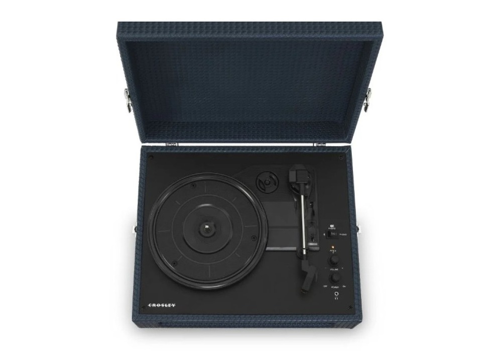 Gramofón Crosley Voyager modrý Gramofón Crosley Voyager modrý