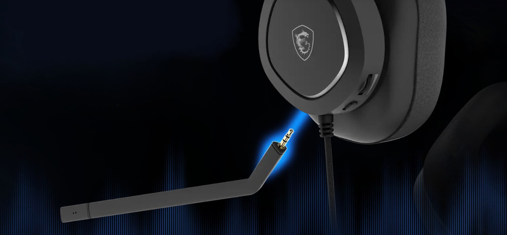 Headset MSI Maestro 300 USB-C čierny Headset MSI Maestro 300 USB-C čierny