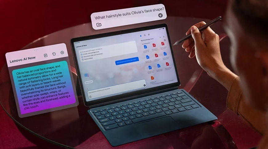 Tablet Lenovo Yoga Tab Plus 16 GB / 256 GB + dotykové pero béžový