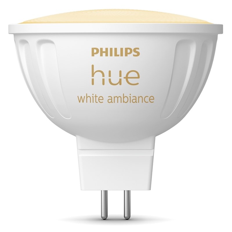 Inteligentná žiarovka Philips Hue 5,1 W, MR16, GU5,3, White Ambiance