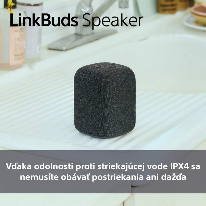 Prenosný reproduktor Sony LinkBuds Speaker sivý
